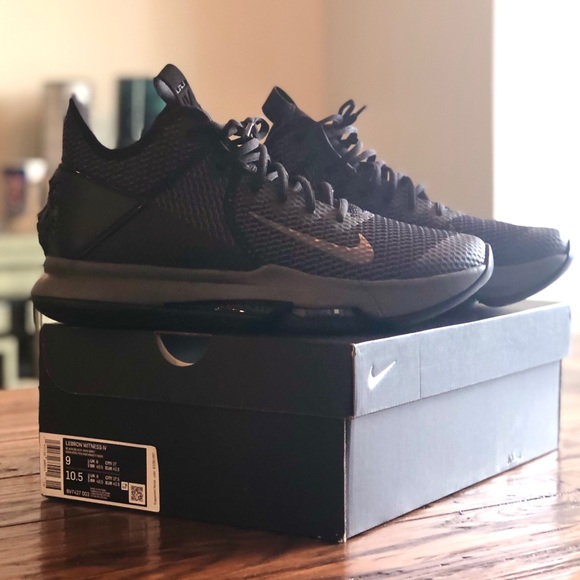 lebron witness 4 black grey